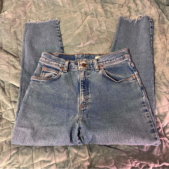 Vintage Sample Orange Tab Levi’s 912 Slim Fit, Tapered Leg Jr 9 - Picture 5 of 8